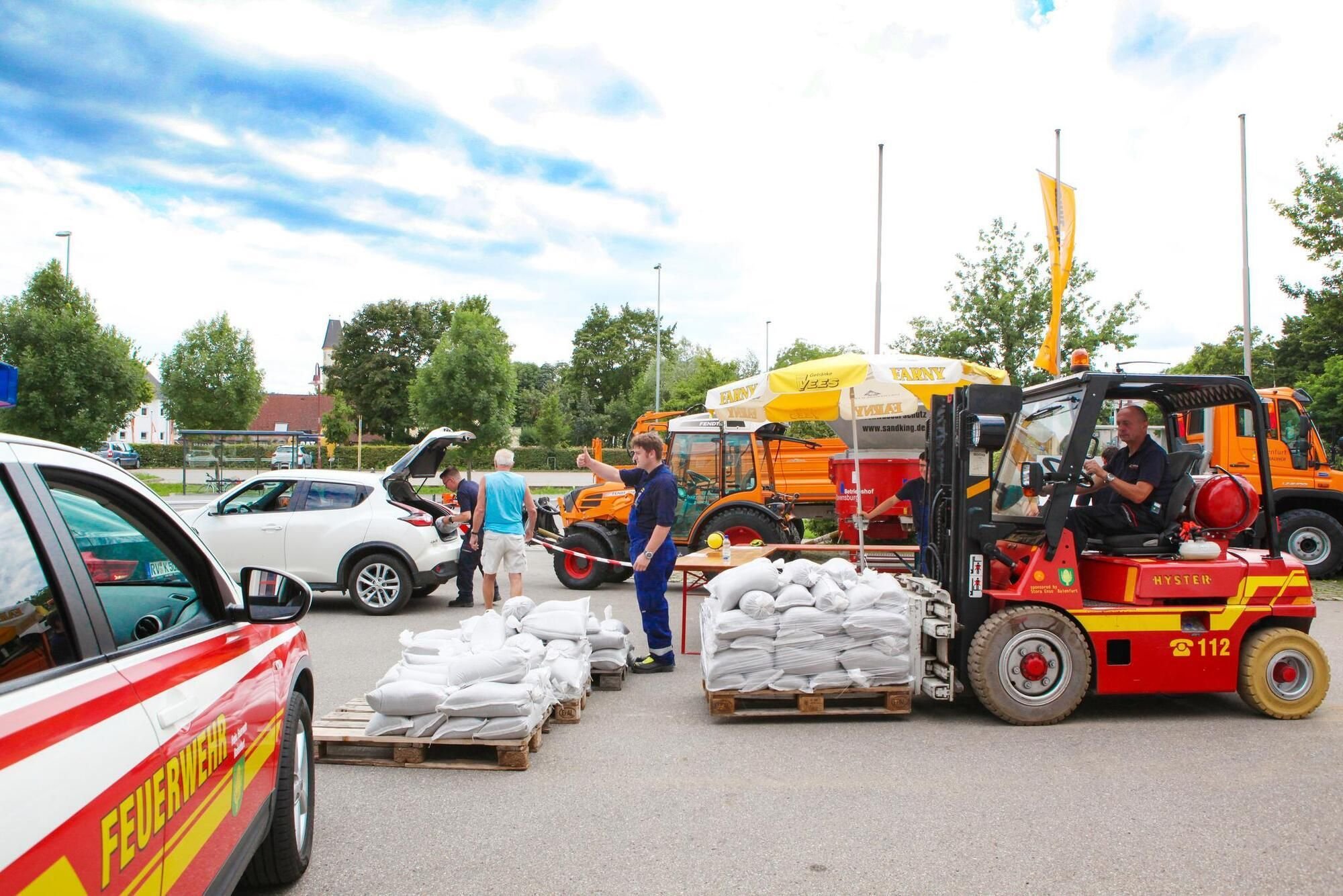 Feuerwehr Baienfurt Gibt Sands Cke Aus