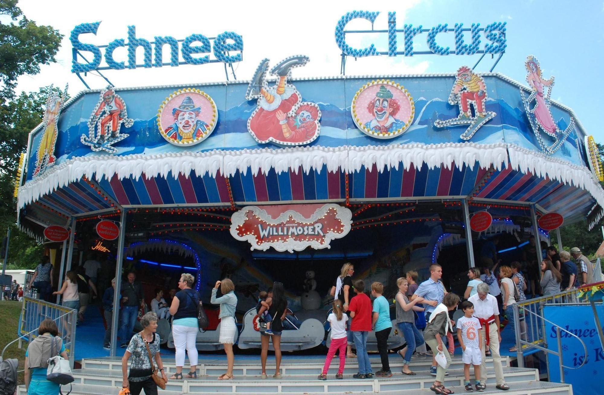 Darum kommt das Kult Fahrgeschäft Schnee Circus nicht mehr zum