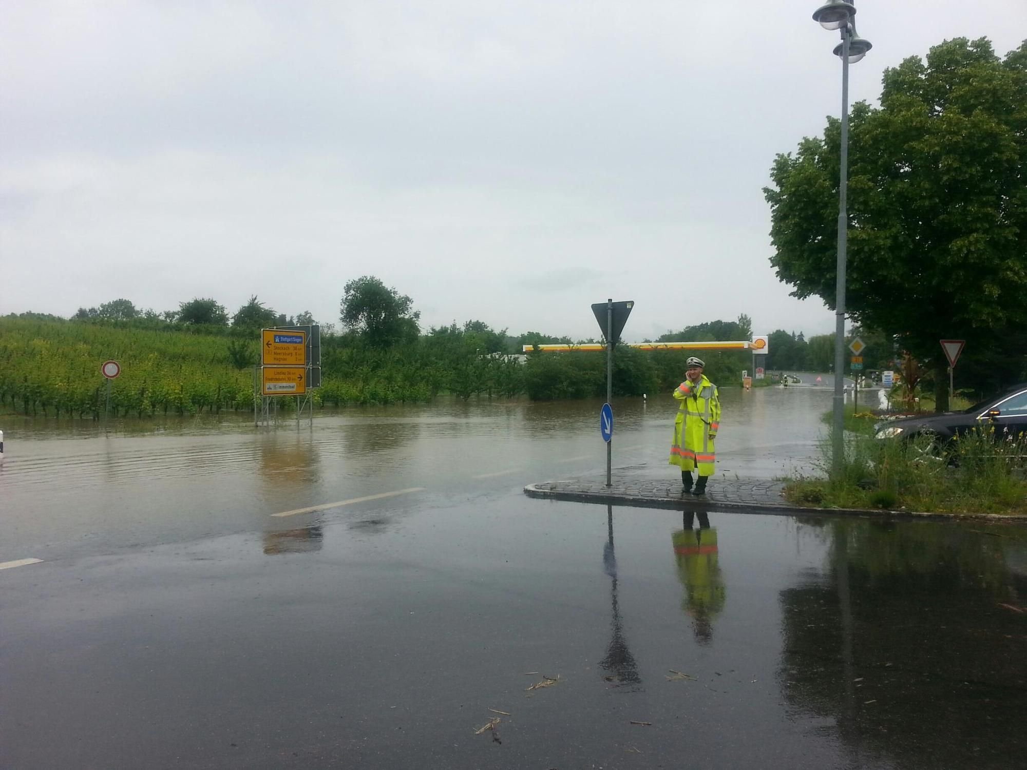 Unwetter Sorgt F R Chaos In Der Region