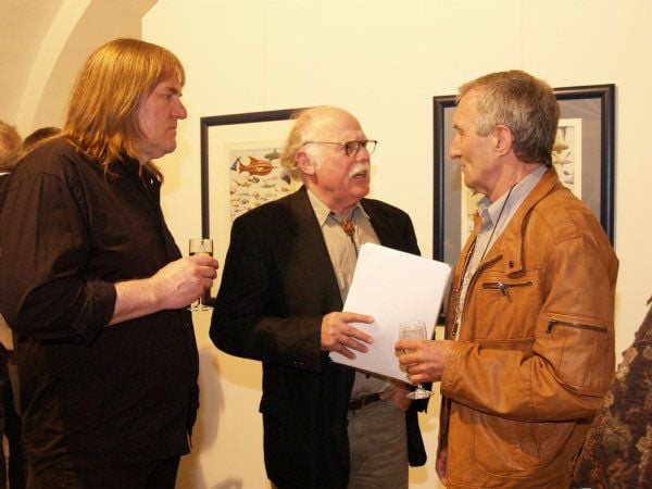 Ausstellung Kimmerle In St Dtischer Galerie Ein Scharfer Satirischer