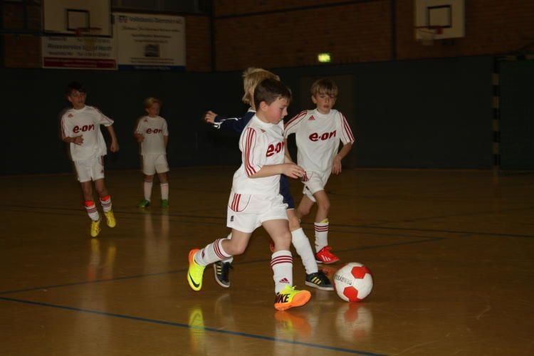 Fußball Nachwuchs glänzt beim Budenzauber