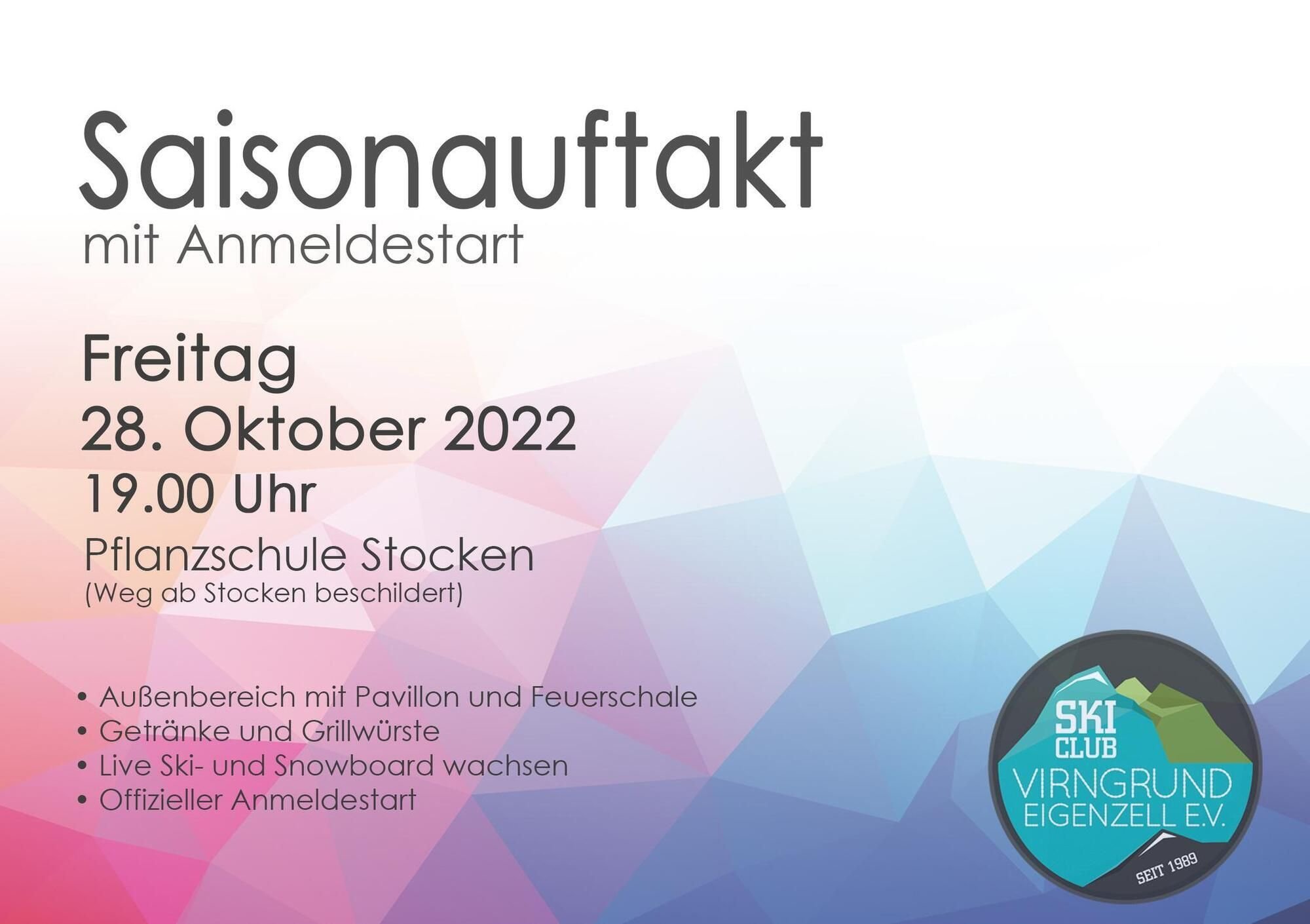 Saisonauftakt des Ski-Club Eigenzell