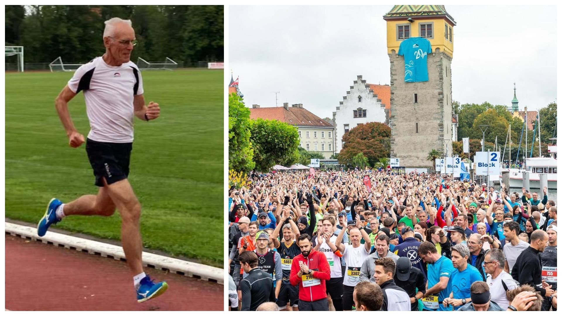Mit 80 Jahren: Hans-Dieter Steinberger ist bereit für seinen letzten Marathon