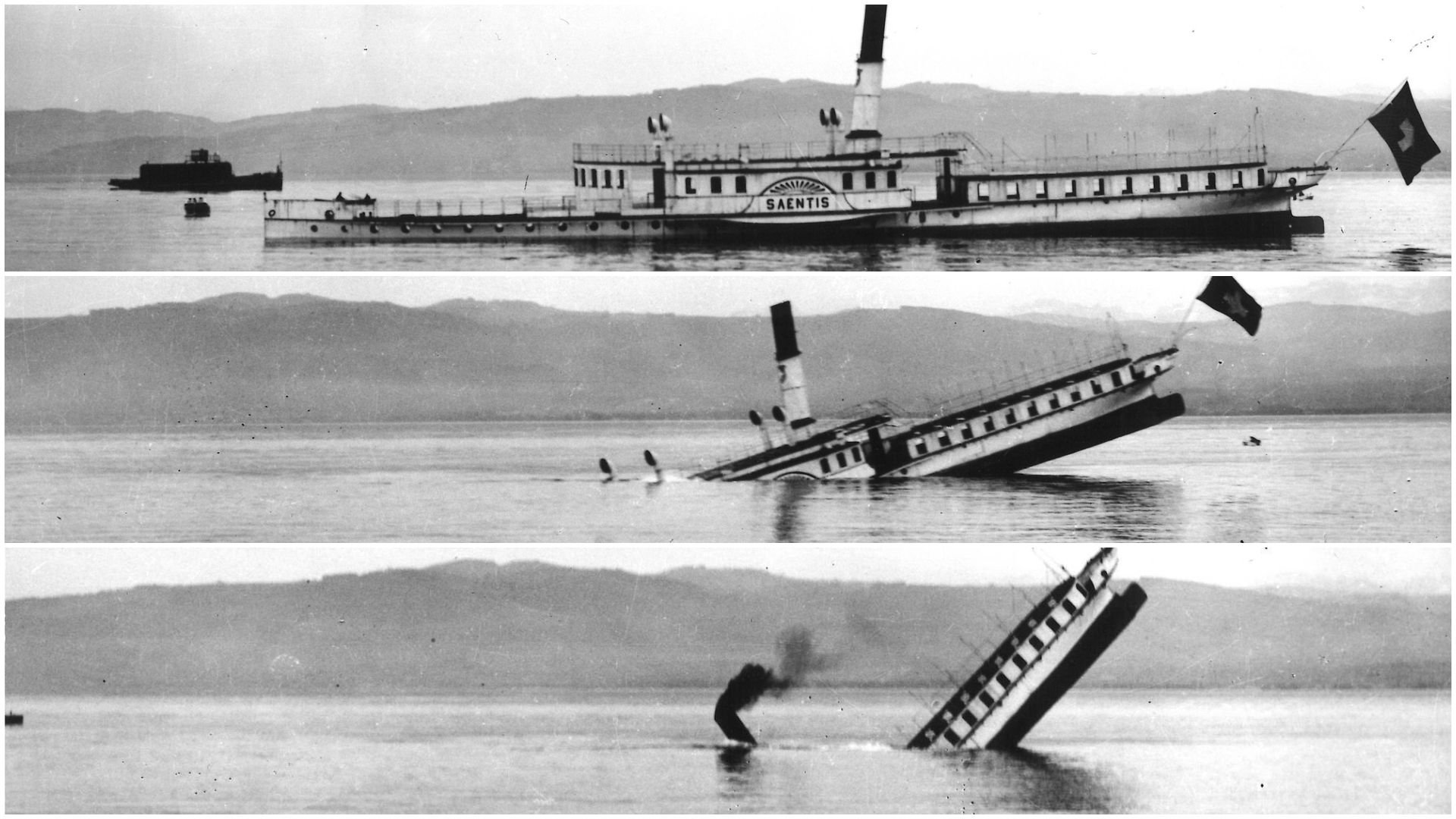 1933 ausgemustert und einfach versenkt: Dampfschiff liegt noch heute am Grund des Bodensees