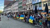 Aktion in Ravensburg und weiteren Städten gegen Krieg in der Ukraine