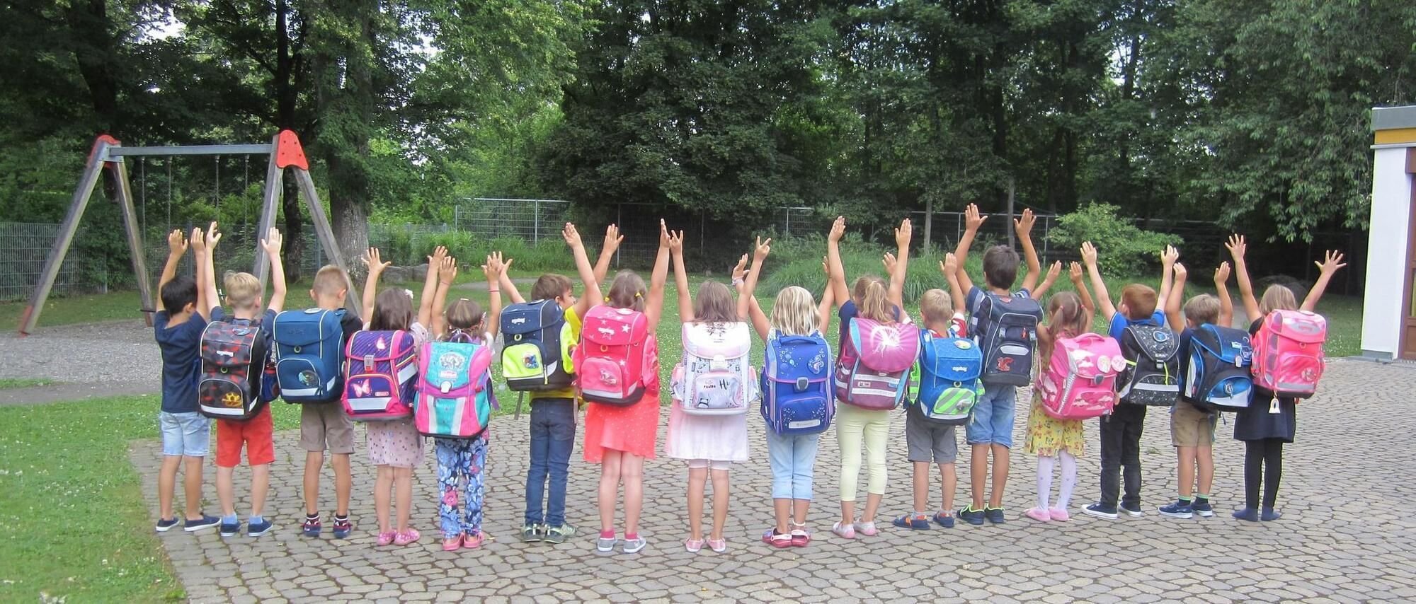 Schulranzen-Party im Evang. Kindergarten