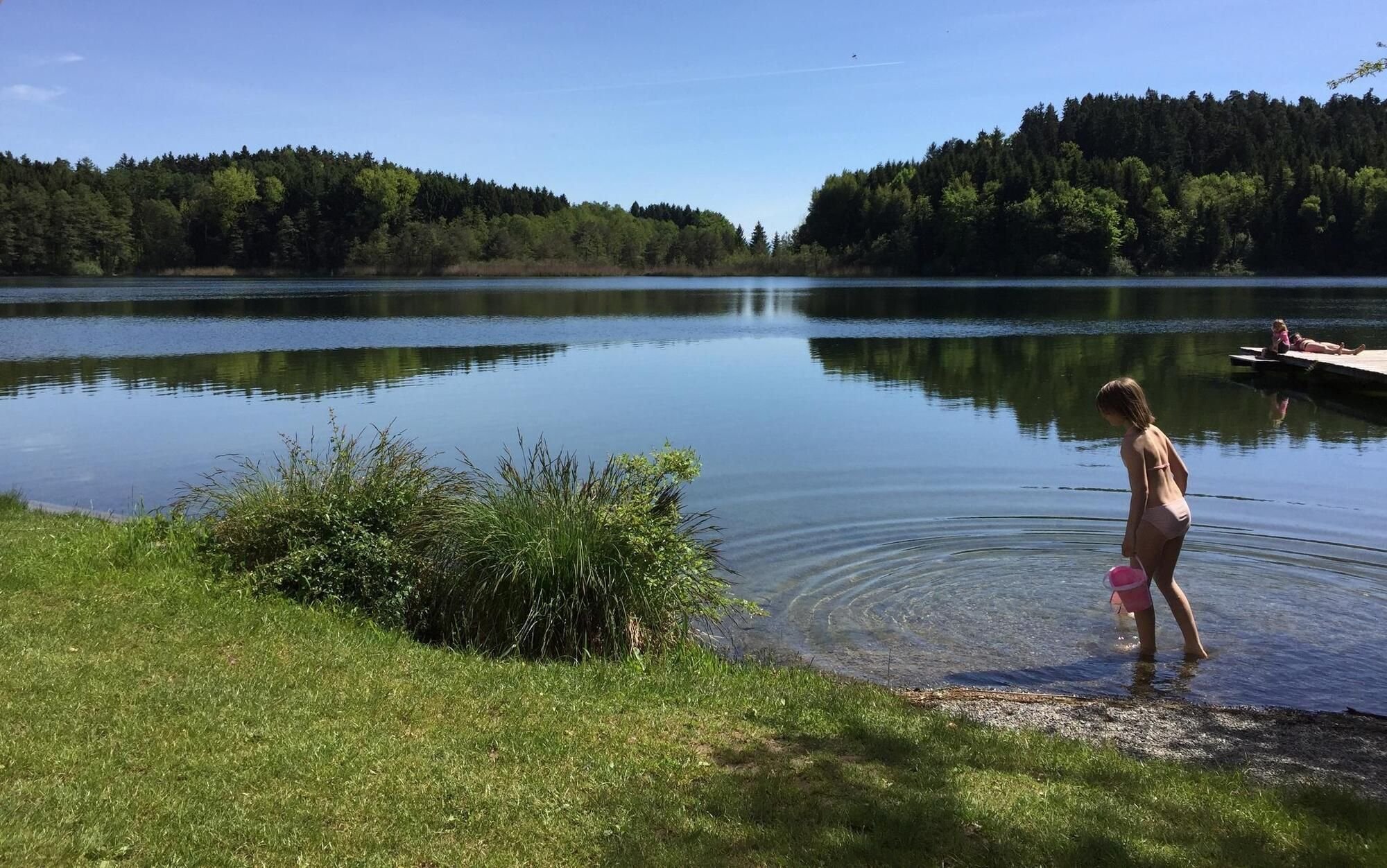 Warum der Degersee besonders gut zum Baden ist