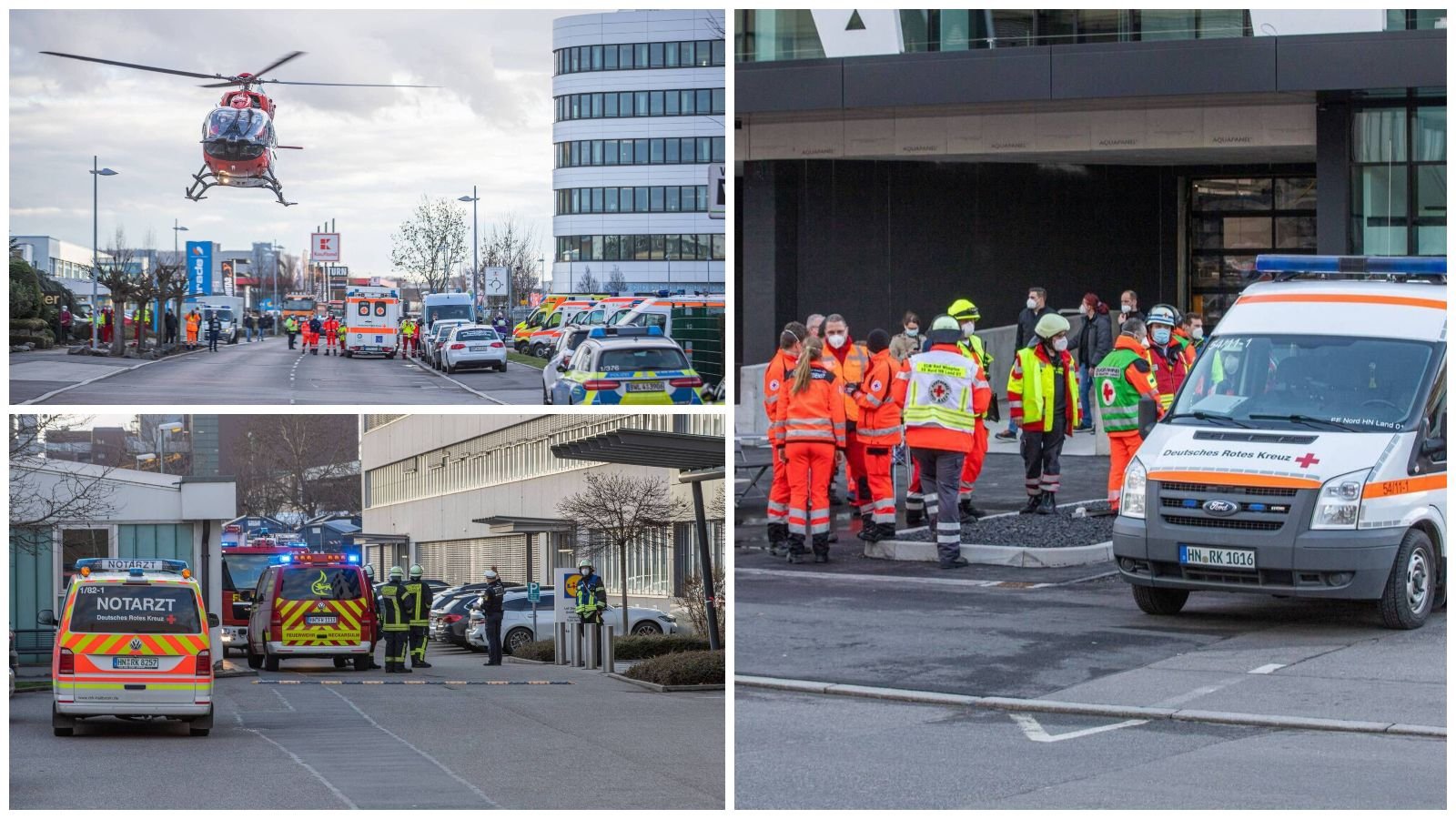 Explosion In Lidl-Zentrale Neckarsulm: Verdacht Auf Sprengsatz ...