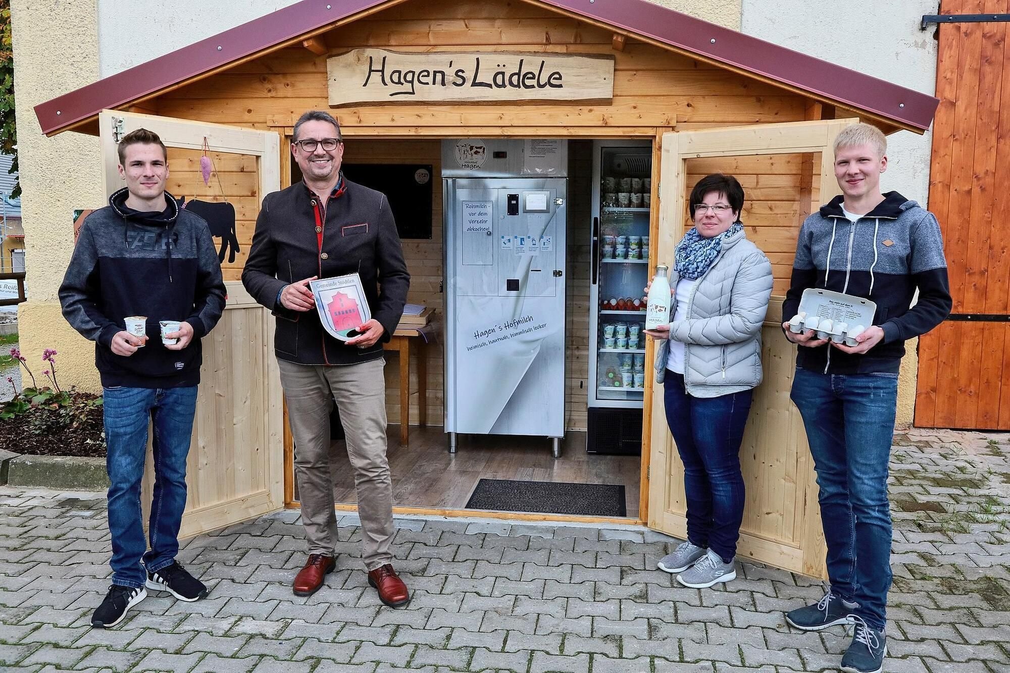 Hagens Lädele bietet Regionales direkt vom Hof