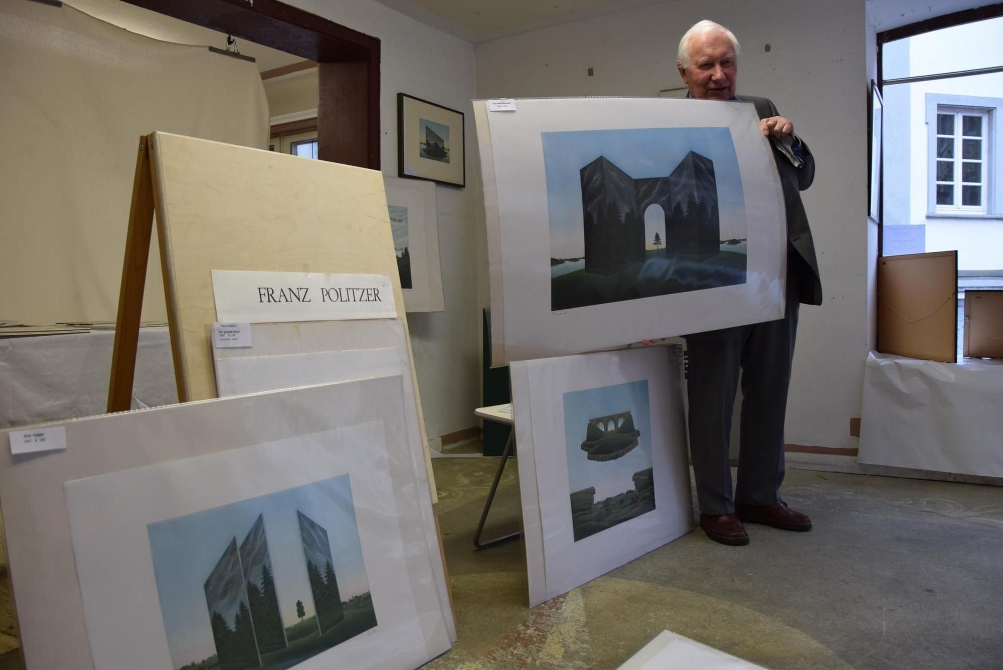 Franz Politzer ist im DoschHaus zu sehen