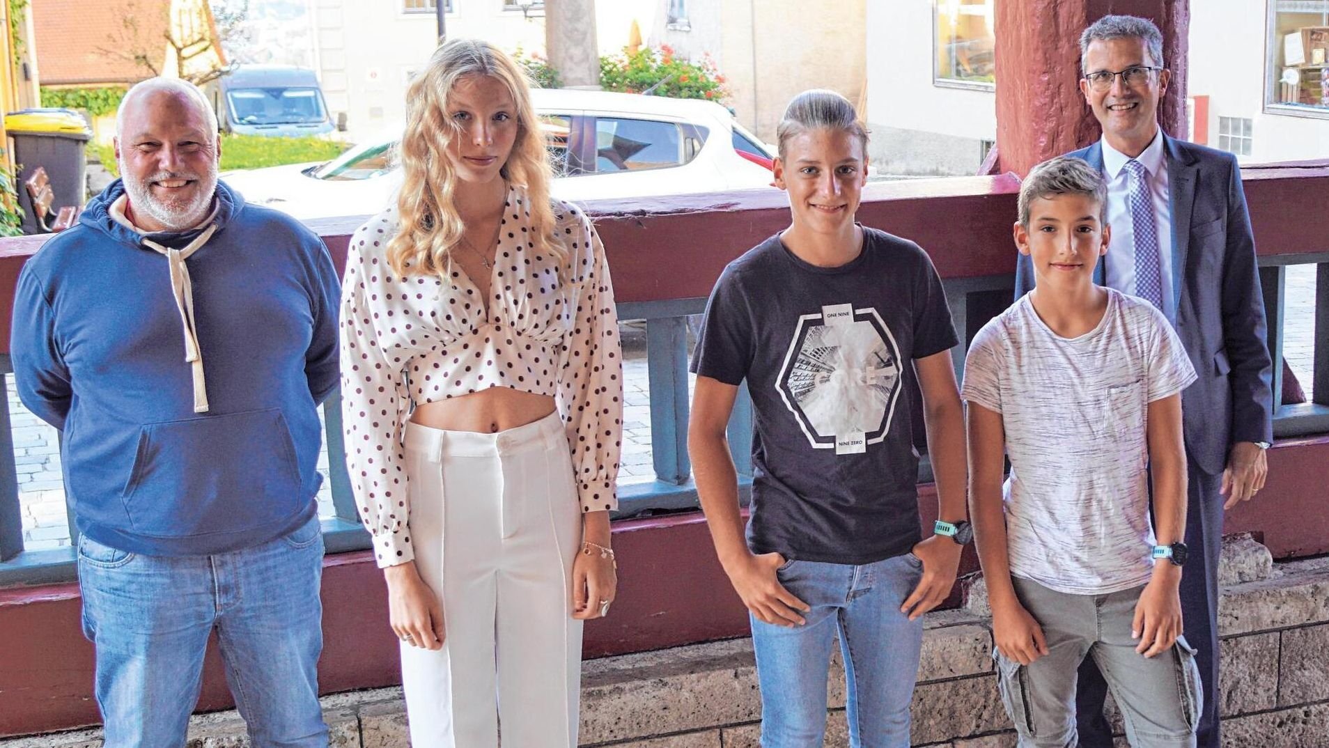 Stadt Mühlheim ehrt junge Leichtathleten