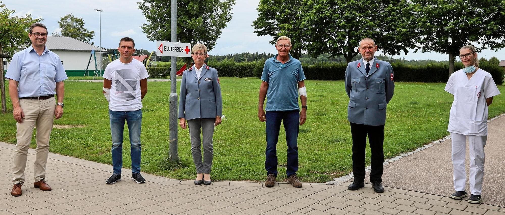 Franz Reeb ist Stödtlens 8000. Blutspender