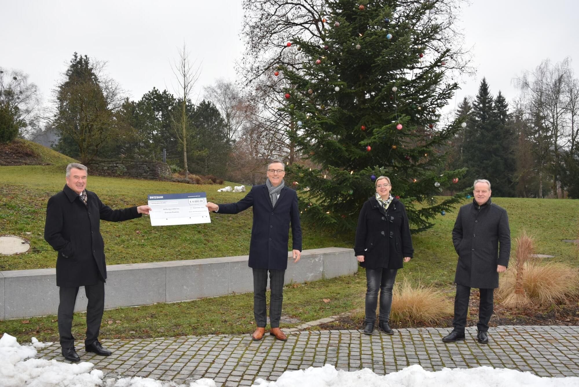 BWBank spendet 4000 Euro an Stiftung Libenau