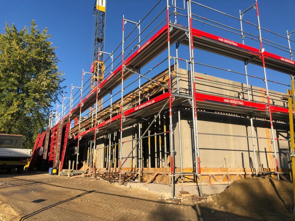 Der Neubau am Elias-Schrenk-Haus liegt im Zeitplan