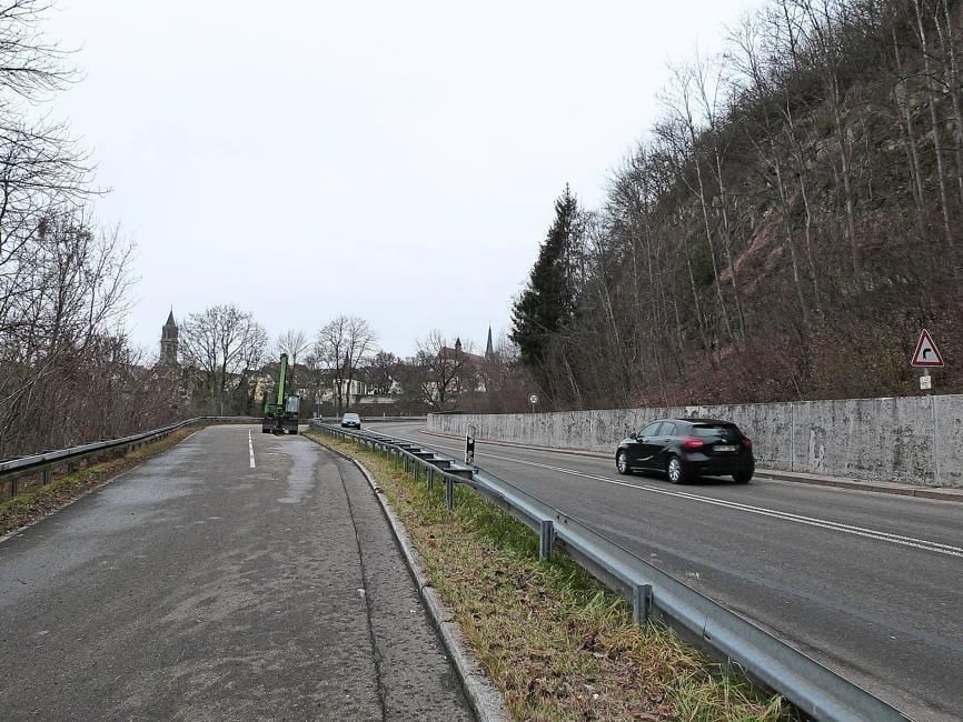 Die Alte B 27 Bleibt Vorerst Die Ehemalige Bundesstraße