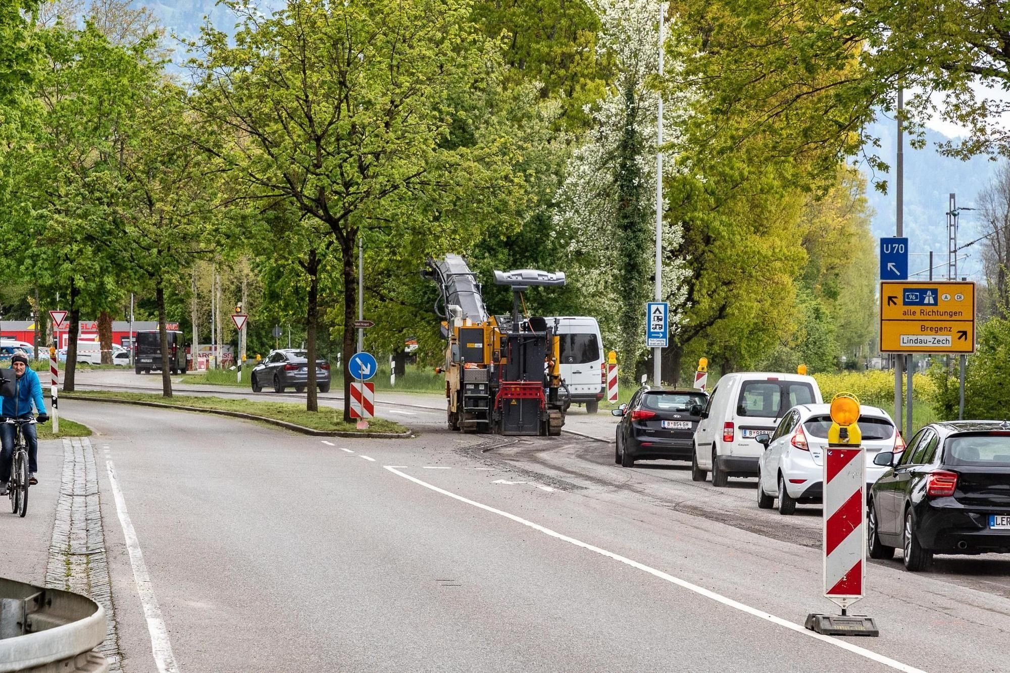 Unfall in Baustelle auf A96 legt Verkehr in Lindau lahm