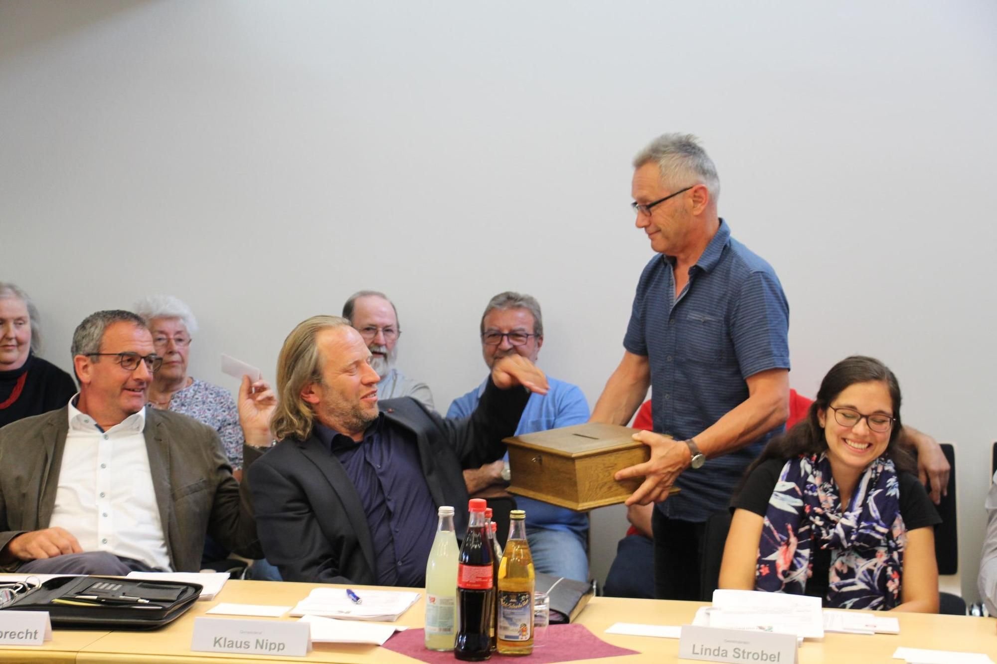 Klaus Nipp und Anton Ruprecht vertreten den Schultes