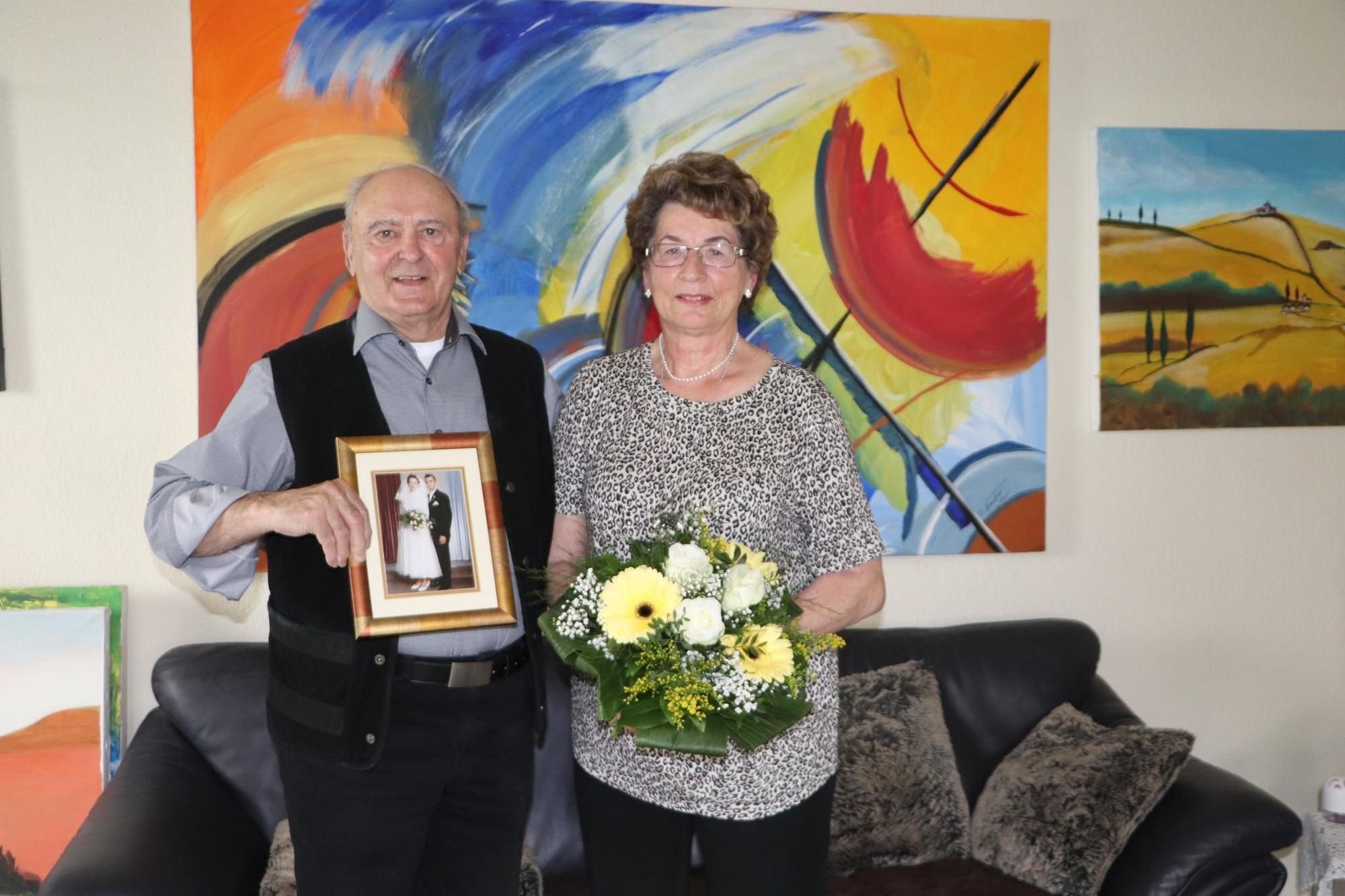 Konrad und Erika Forster feiern Diamanthochzeit