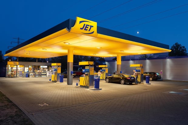 Schöne Jet Tankstelle Soltau Bild