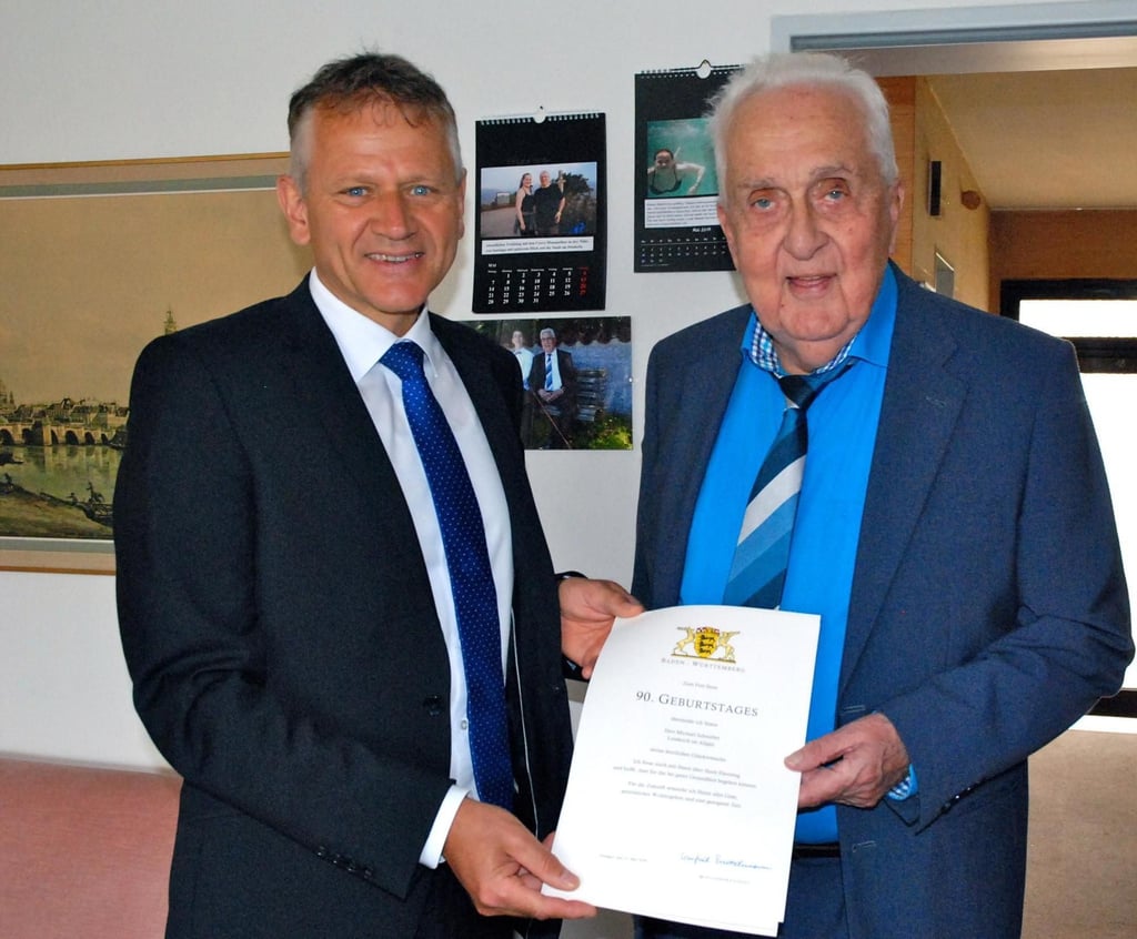 Kritisch und engagiert Michael Schnieber feiert 90. Geburtstag