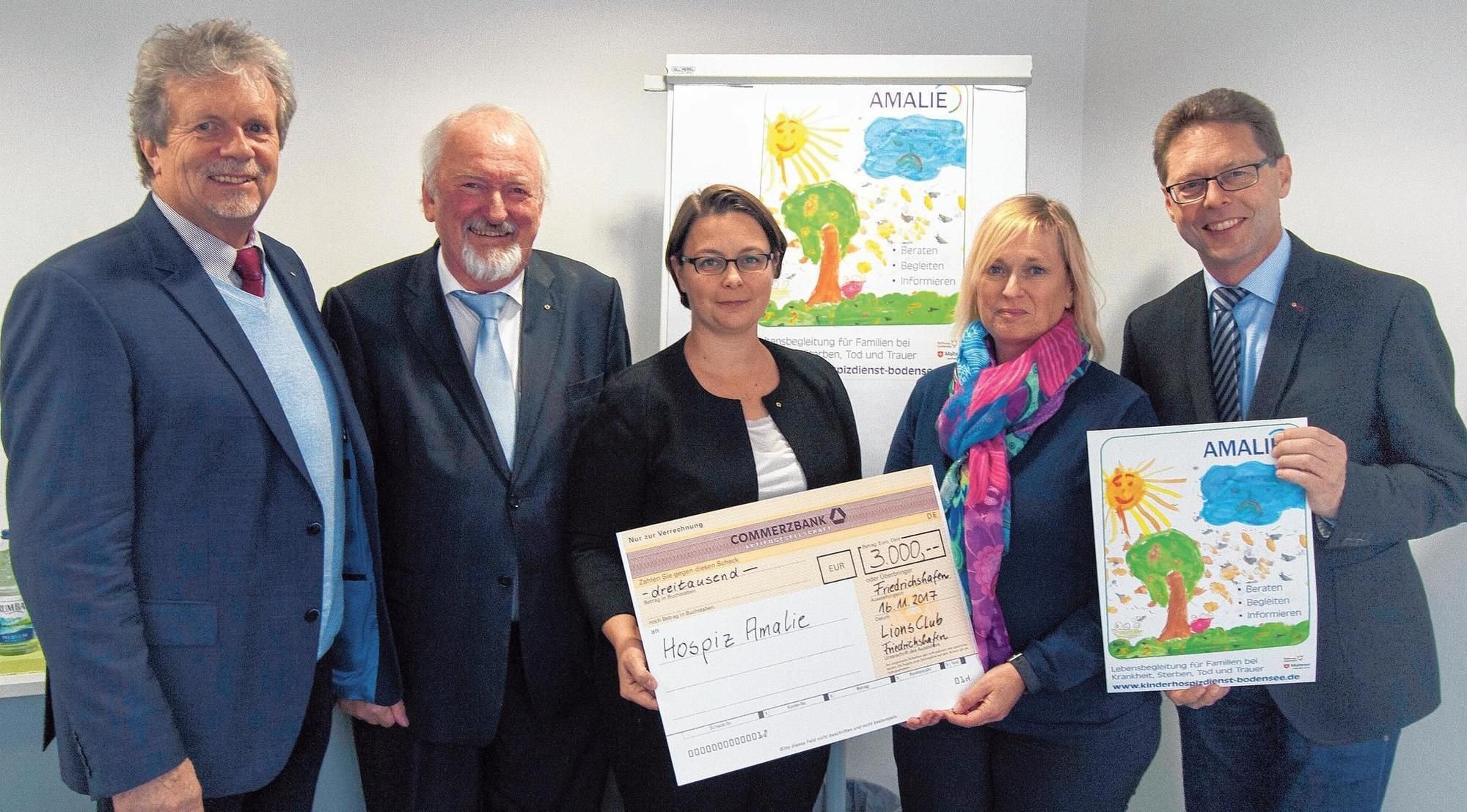 Amalie erhält 3000 Euro