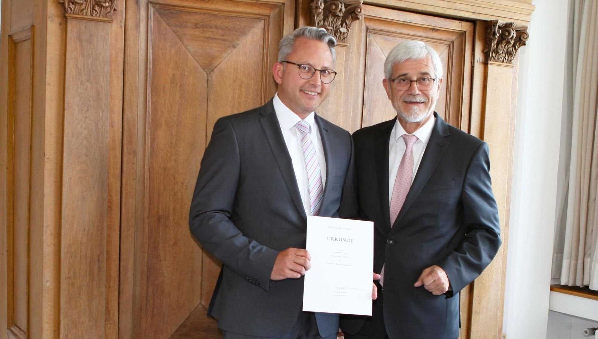 Thomas Wagenblast ist Leitender Regierungsdirektor