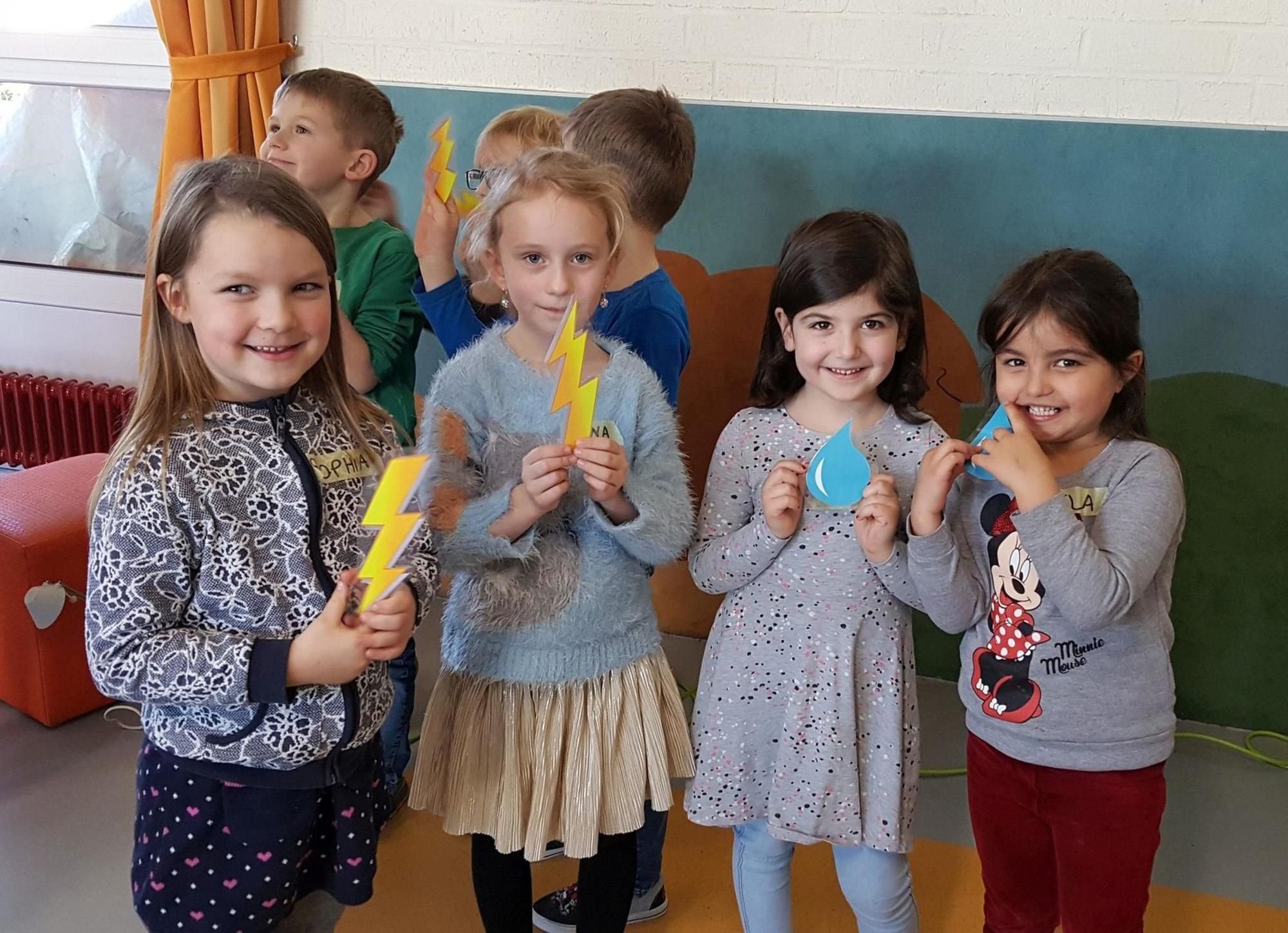 Kindergartenkinder in Nasgenstadt erleben Energie