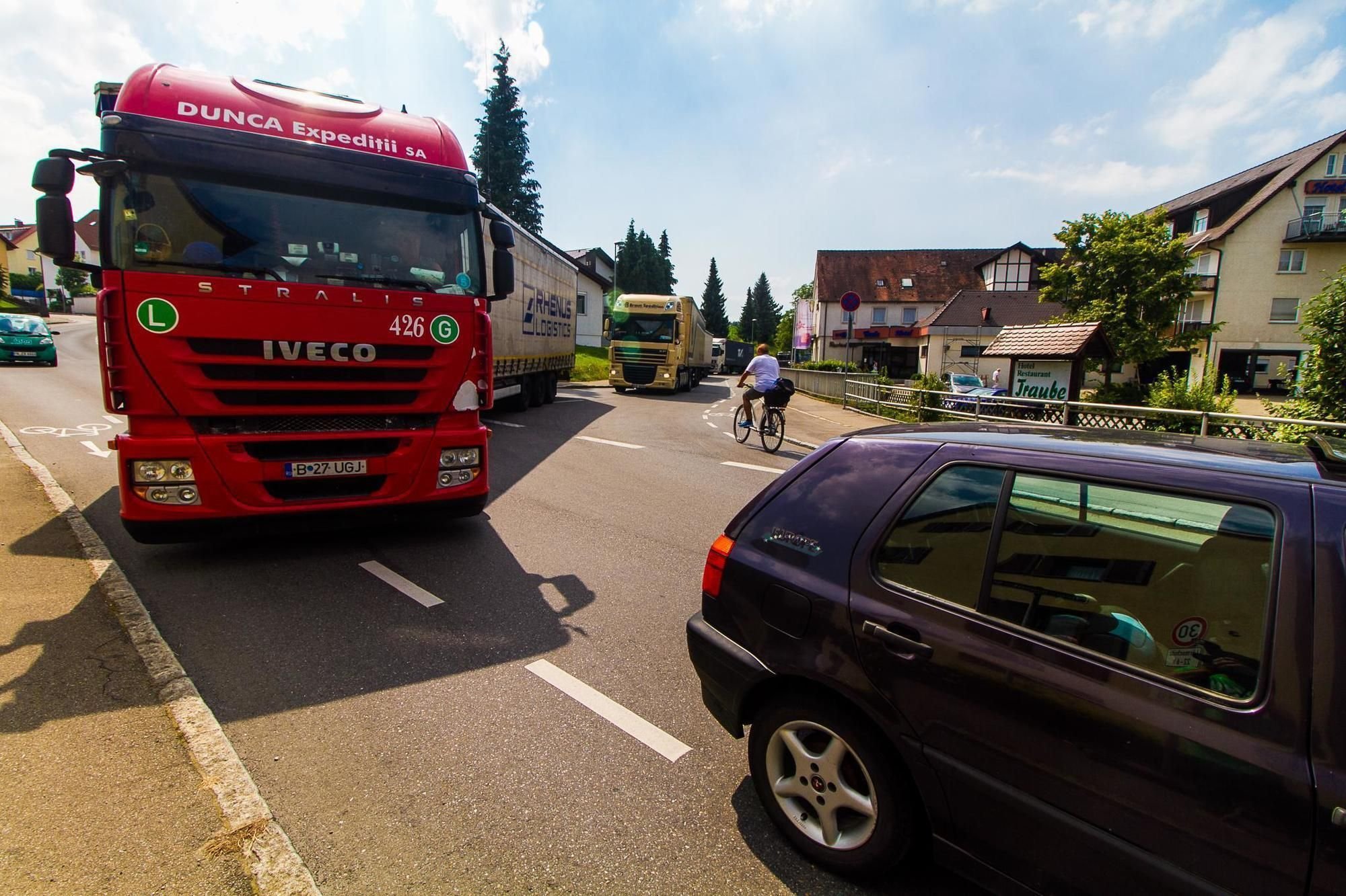 Riesen-Stau Quält Friedrichshafen