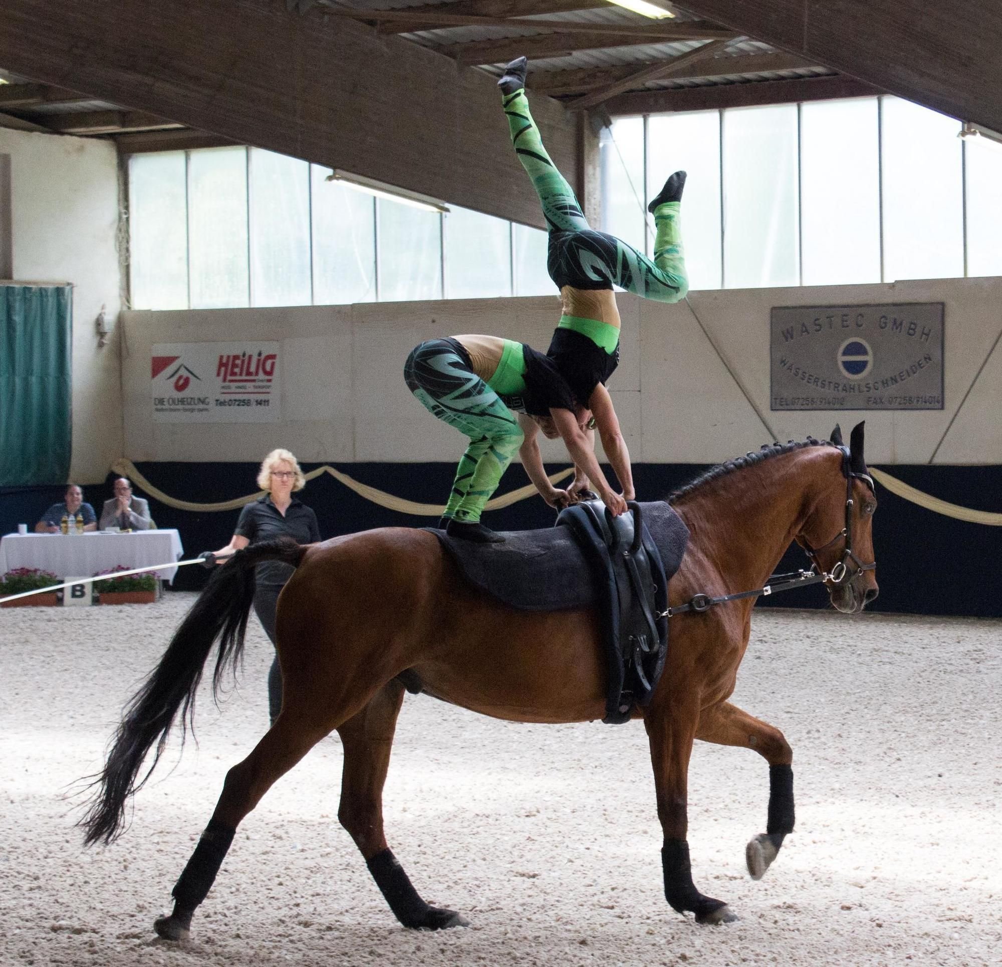 Ehrle qualifiziert sich für deutsche VoltigierMeisterschaft
