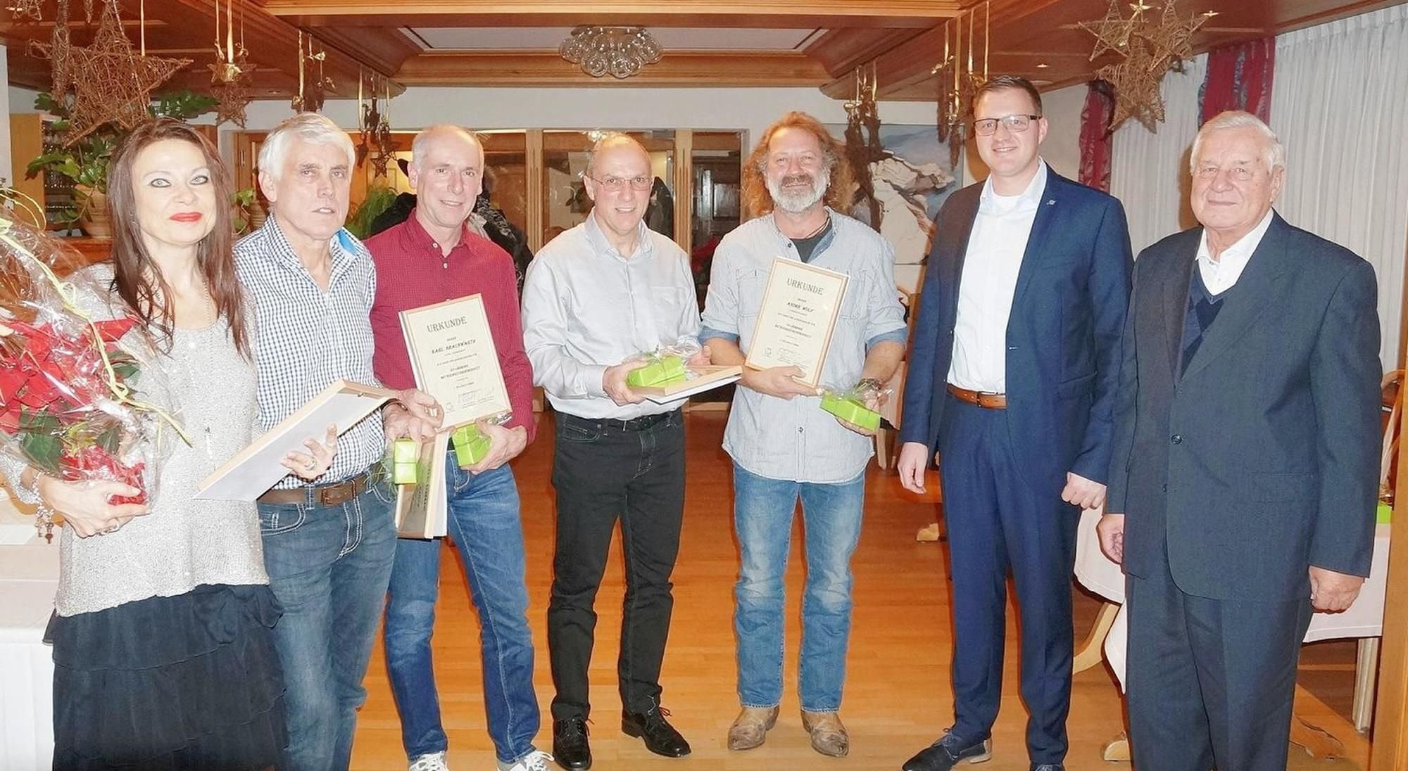 Mitarbeiter halten der Firma Willibald seit Jahrzehnten die Treue