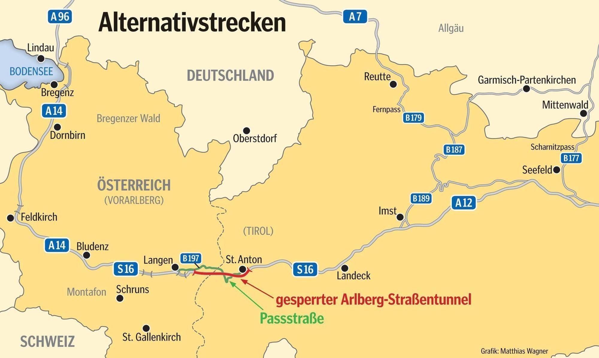 Arlbergtunnel über ein halbes Jahr gesperrt