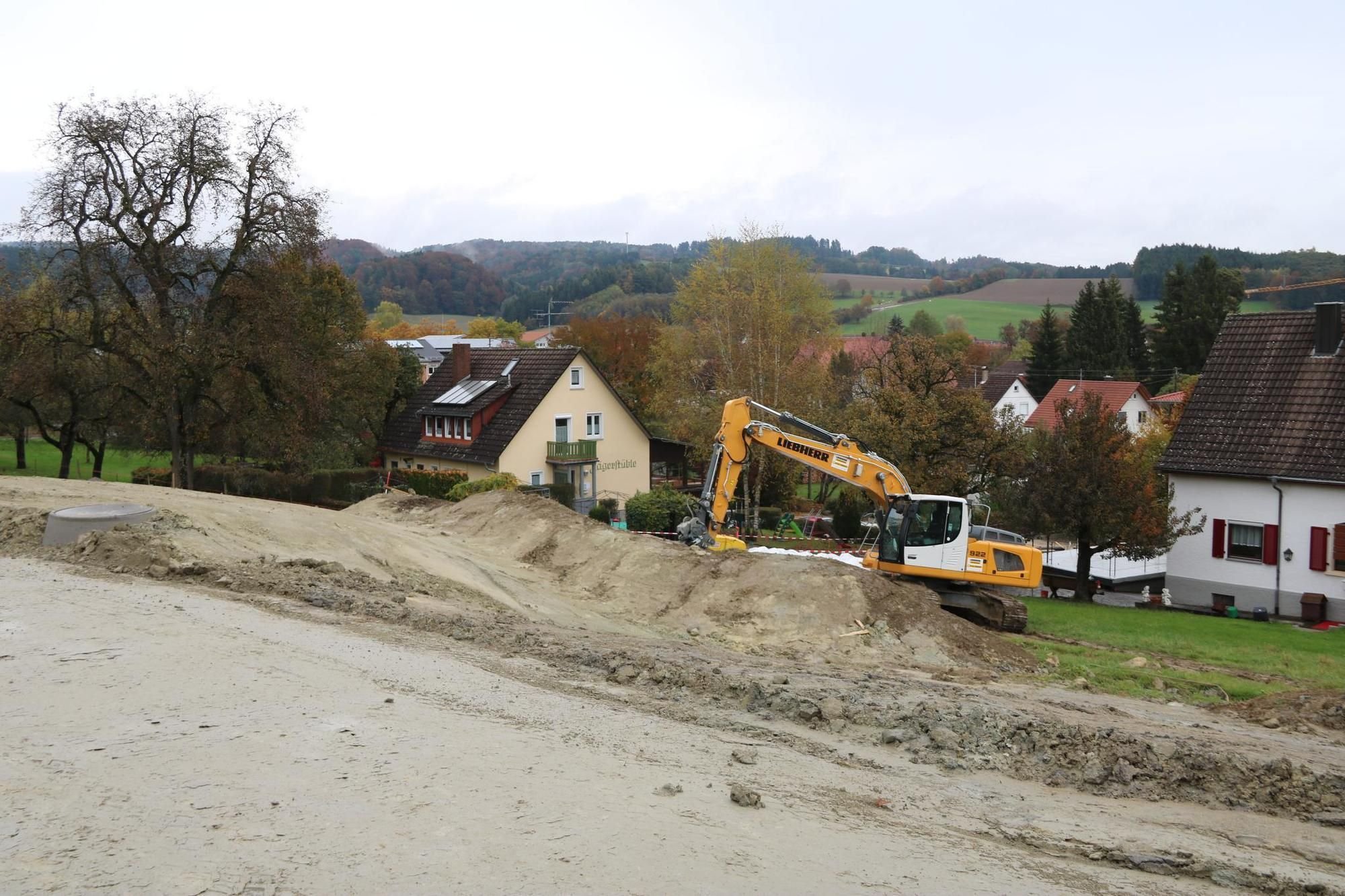 Erschließung Der Bauplätze Läuft Auf Hochtouren