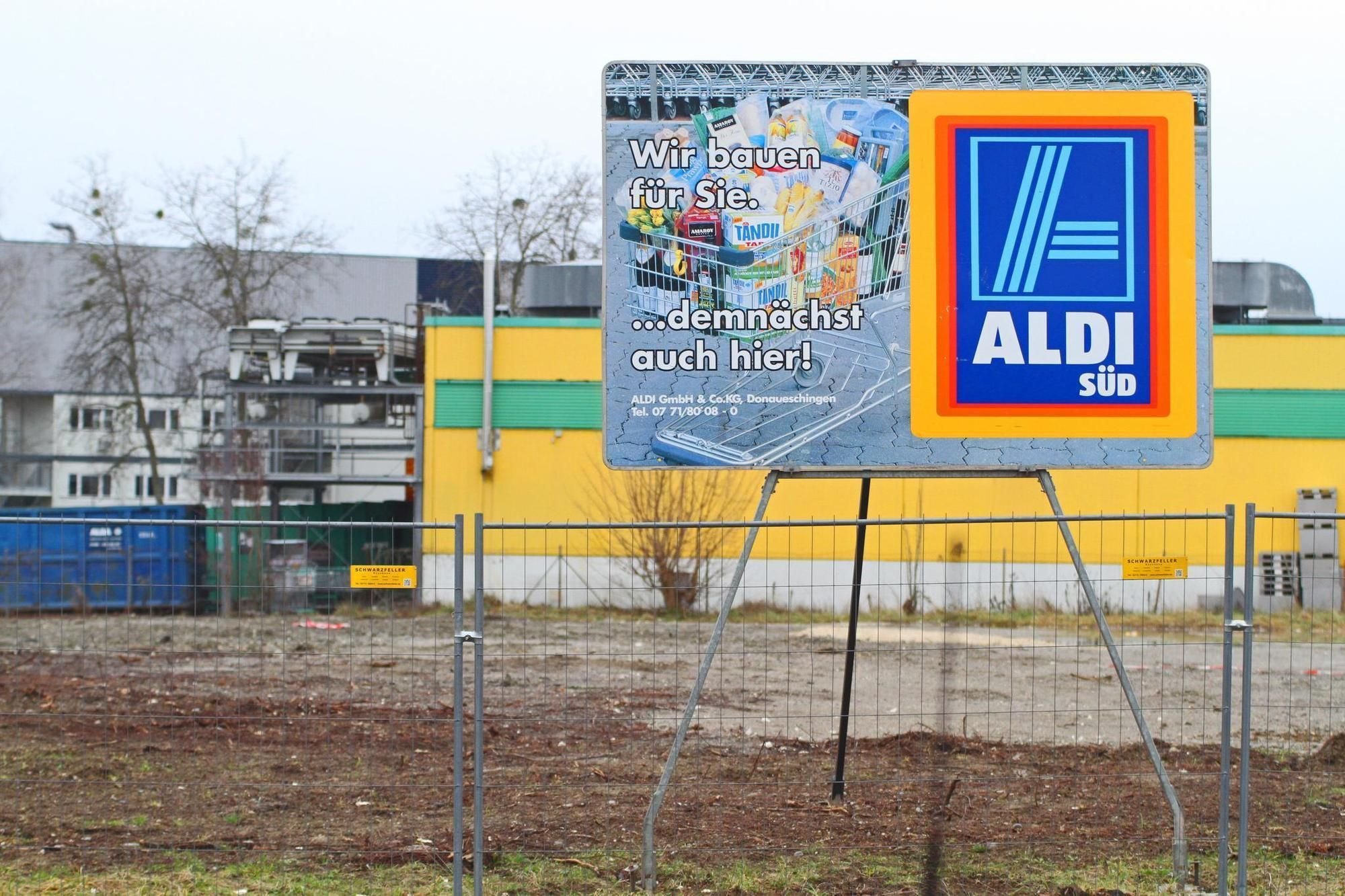 Aldi baut dritte Filiale in Friedrichshafen