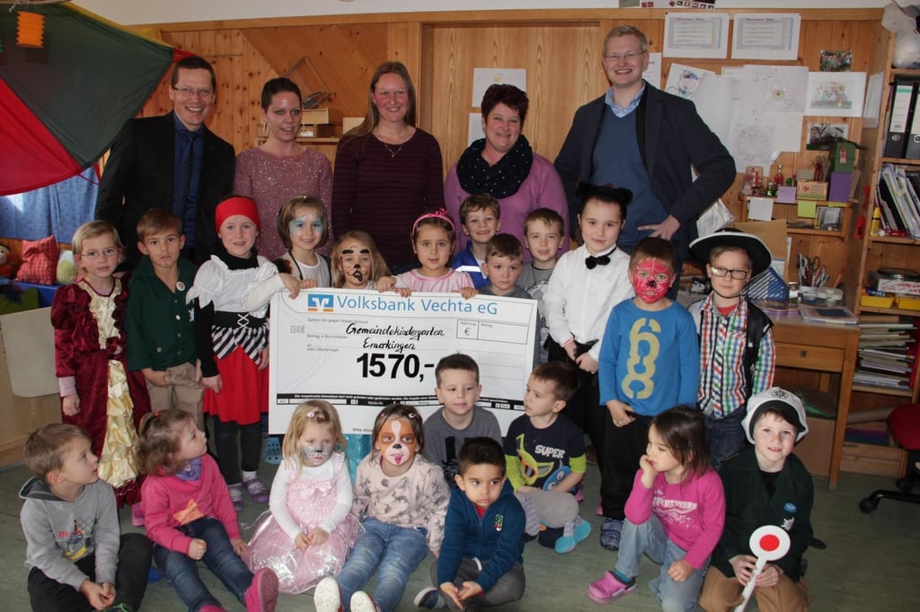 Diephaus spendet 1570 Euro für den Kindergarten Emerkingen