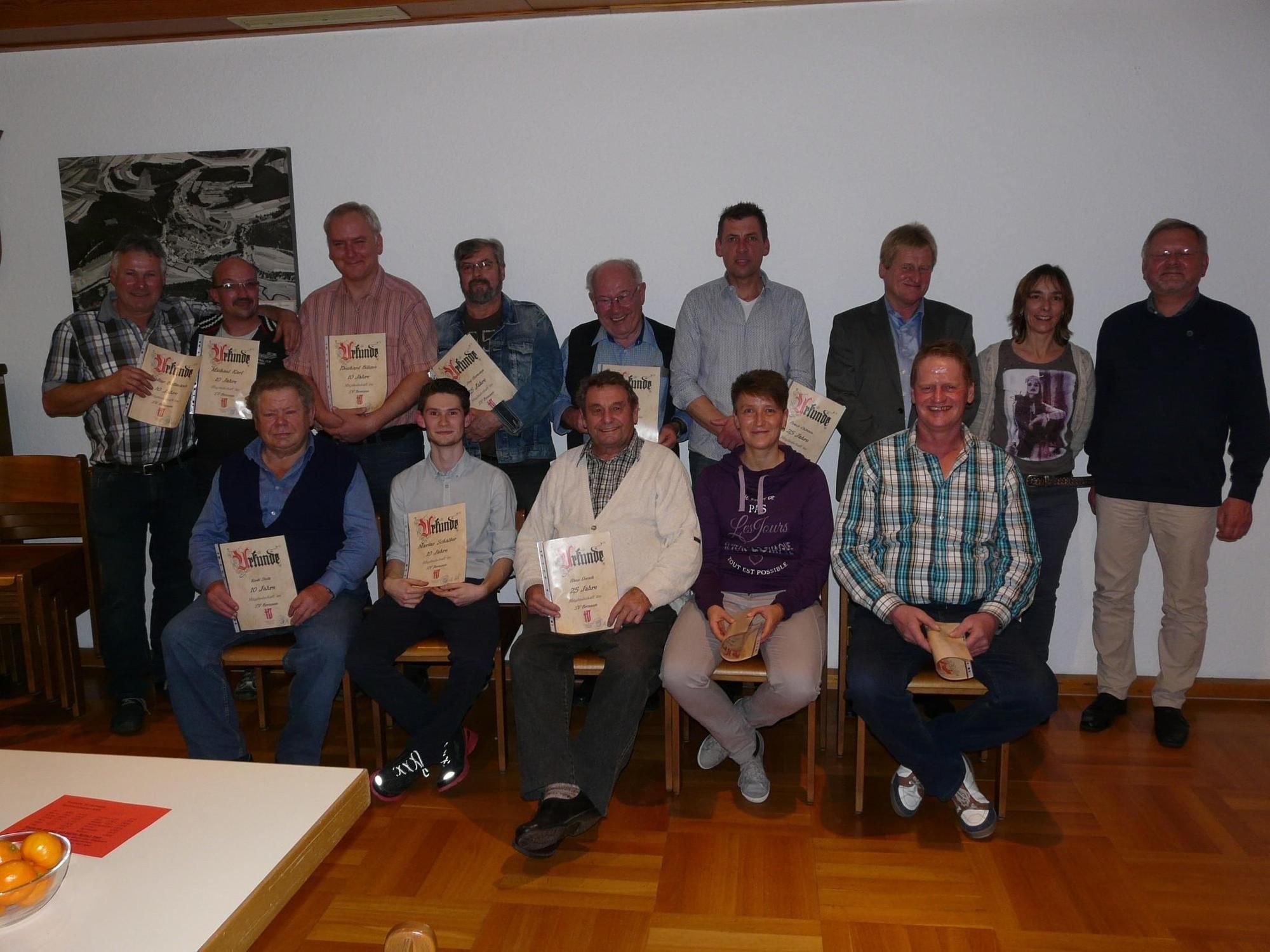 Willi Götz ist seit 50 Jahren im Sportverein Bronnen