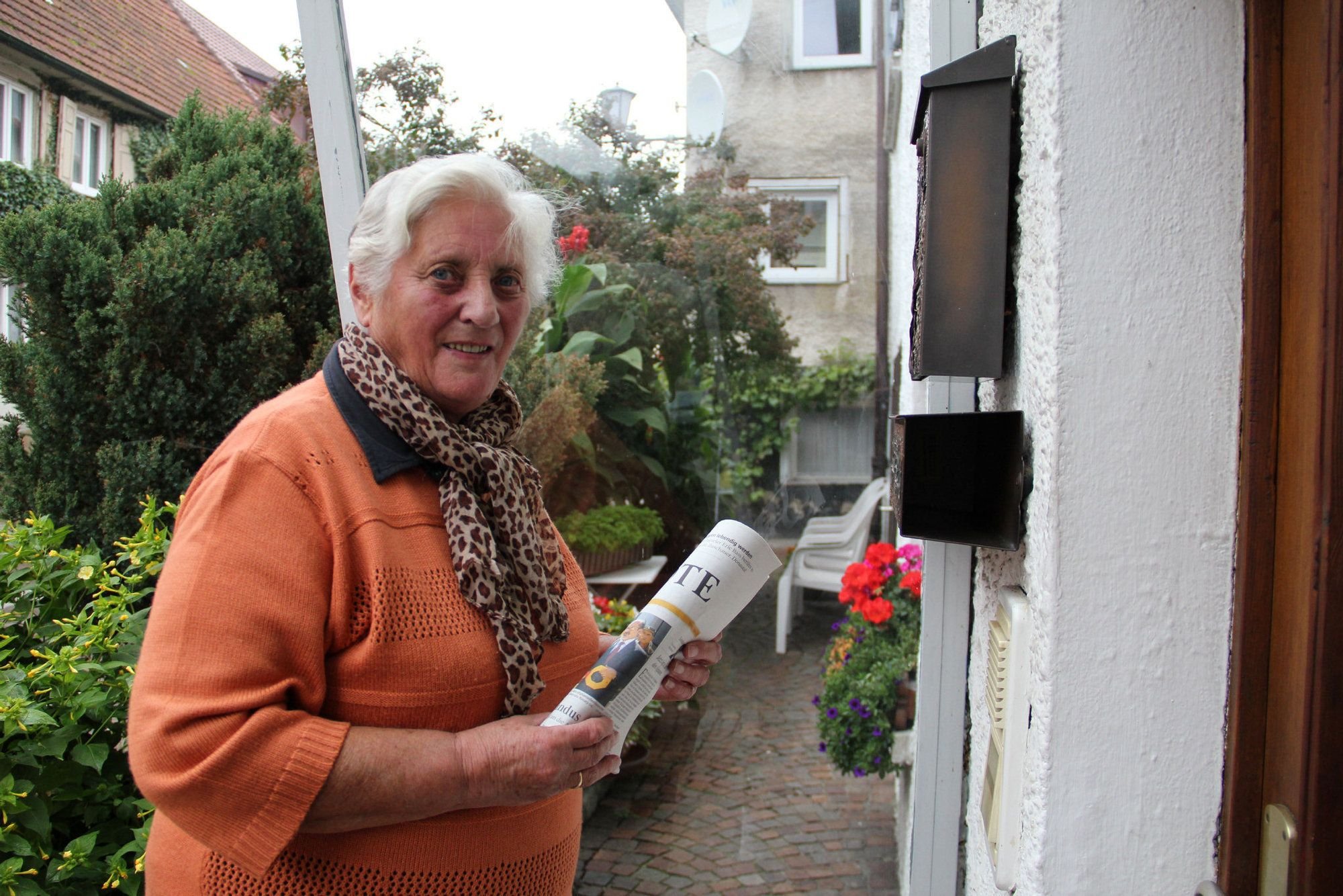 Auch am Zahltag kam die „ZeitungsBerta“