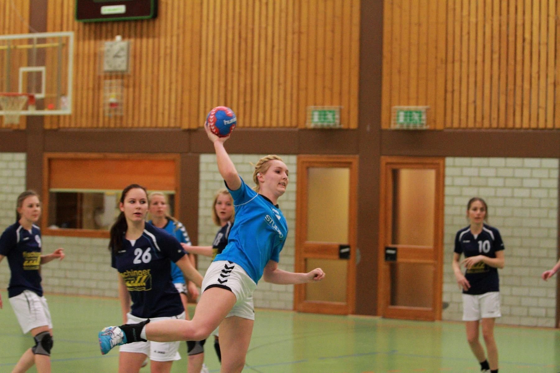 Weibliche A-Handballjugend Der HSG Friedrichshafen-Fischbach Gewinnt ...