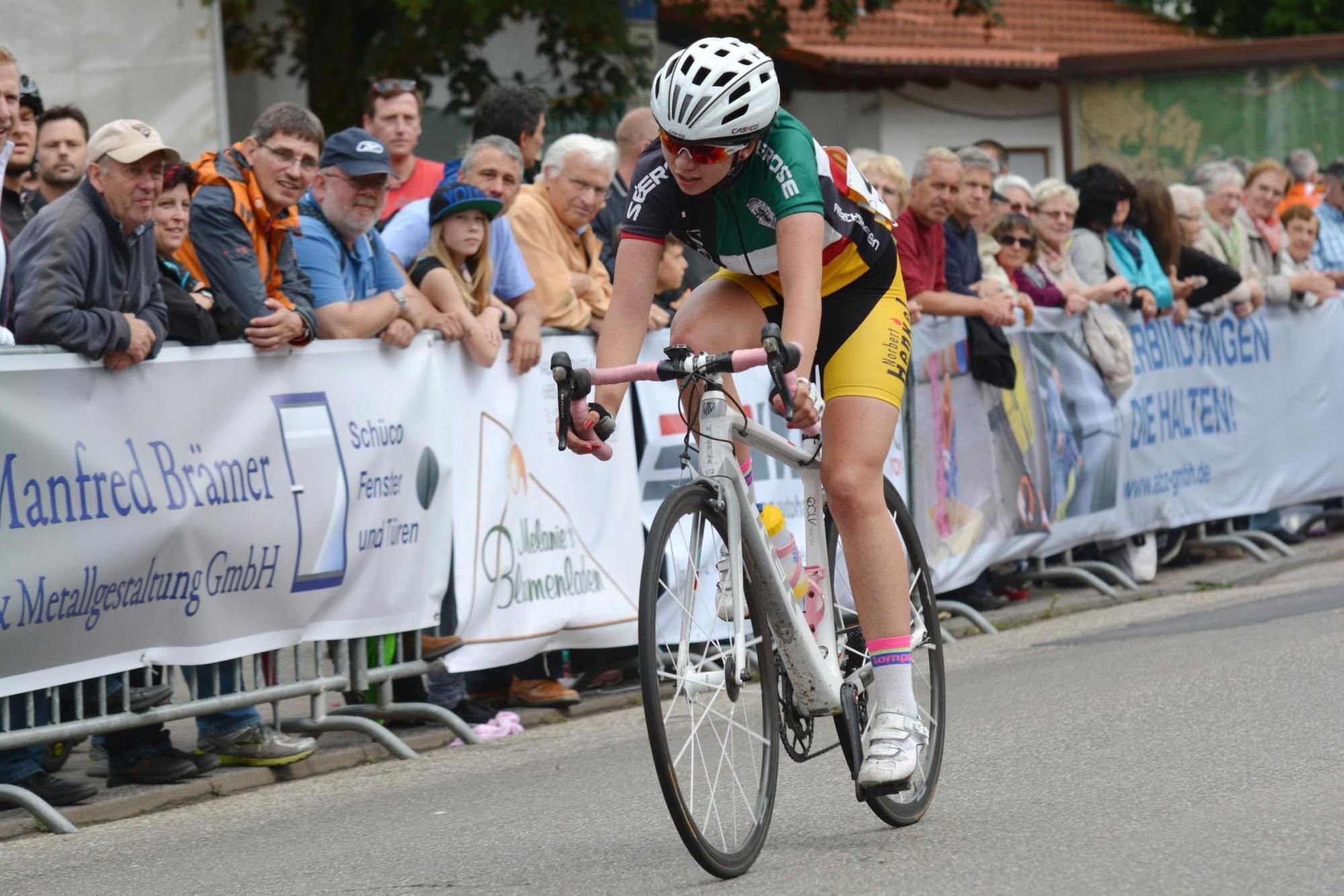 Liane Lippert vom RSV Seerose wird Vierte im Sichtungsrennen