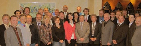 Widmann ehrt Jubilare
