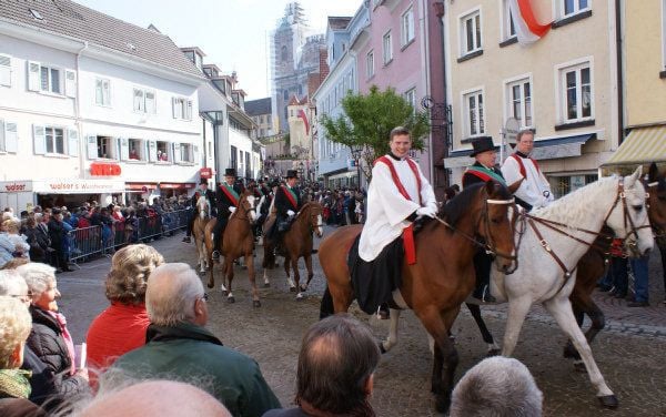 Bruno Schäfer reitet 25 Mal beim Blutritt mit