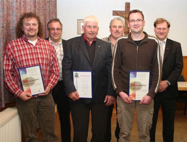 Peter Schick singt seit 60 Jahren im Kirchenchor Bühl