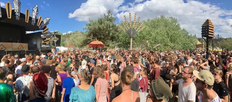 Grandiose Stimmung beim 3000-Grad-Festival
