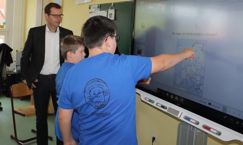 Templiner Kinder auf Reise durchs Tulpenland