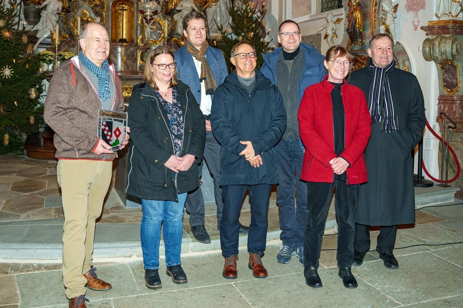 Umgliederung der evangelischen Kirche in Wald