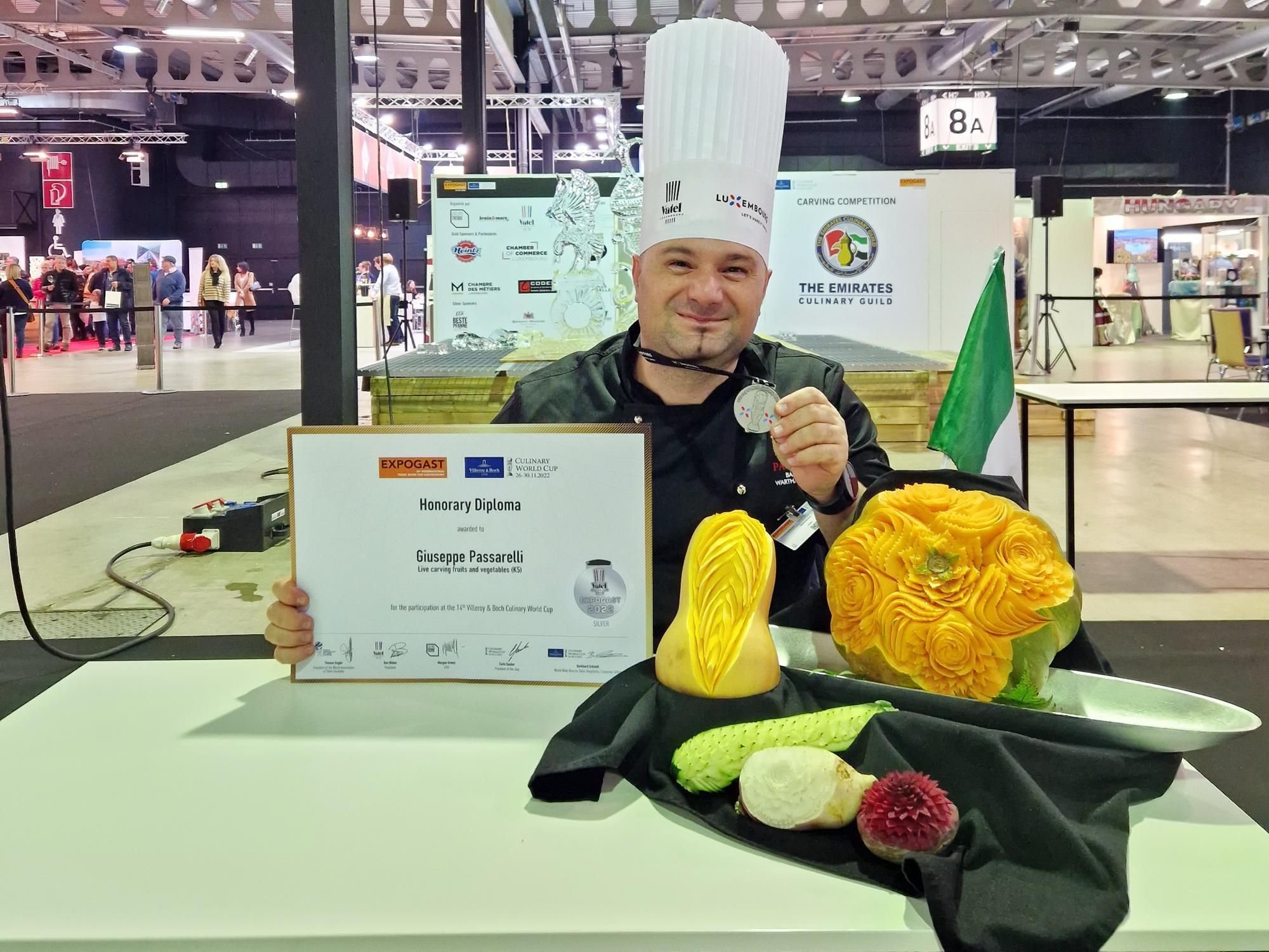 Giuseppe Passarelli bei der Expogast 2022