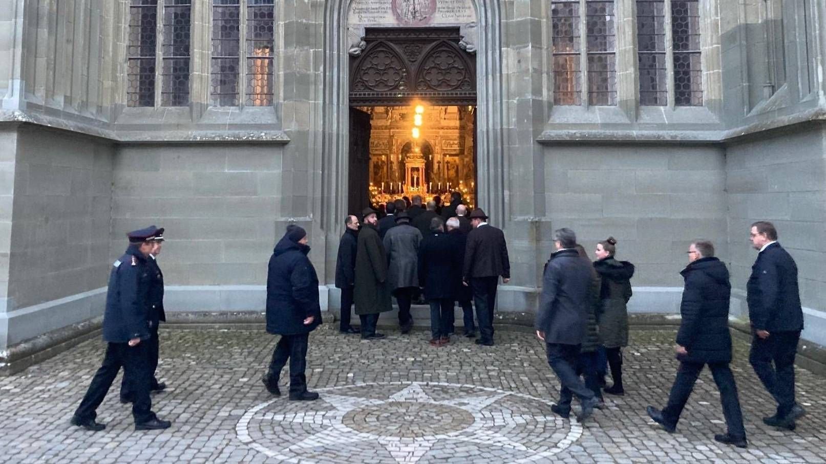 Bürger nehmen Abschied von Max Markgraf von Baden