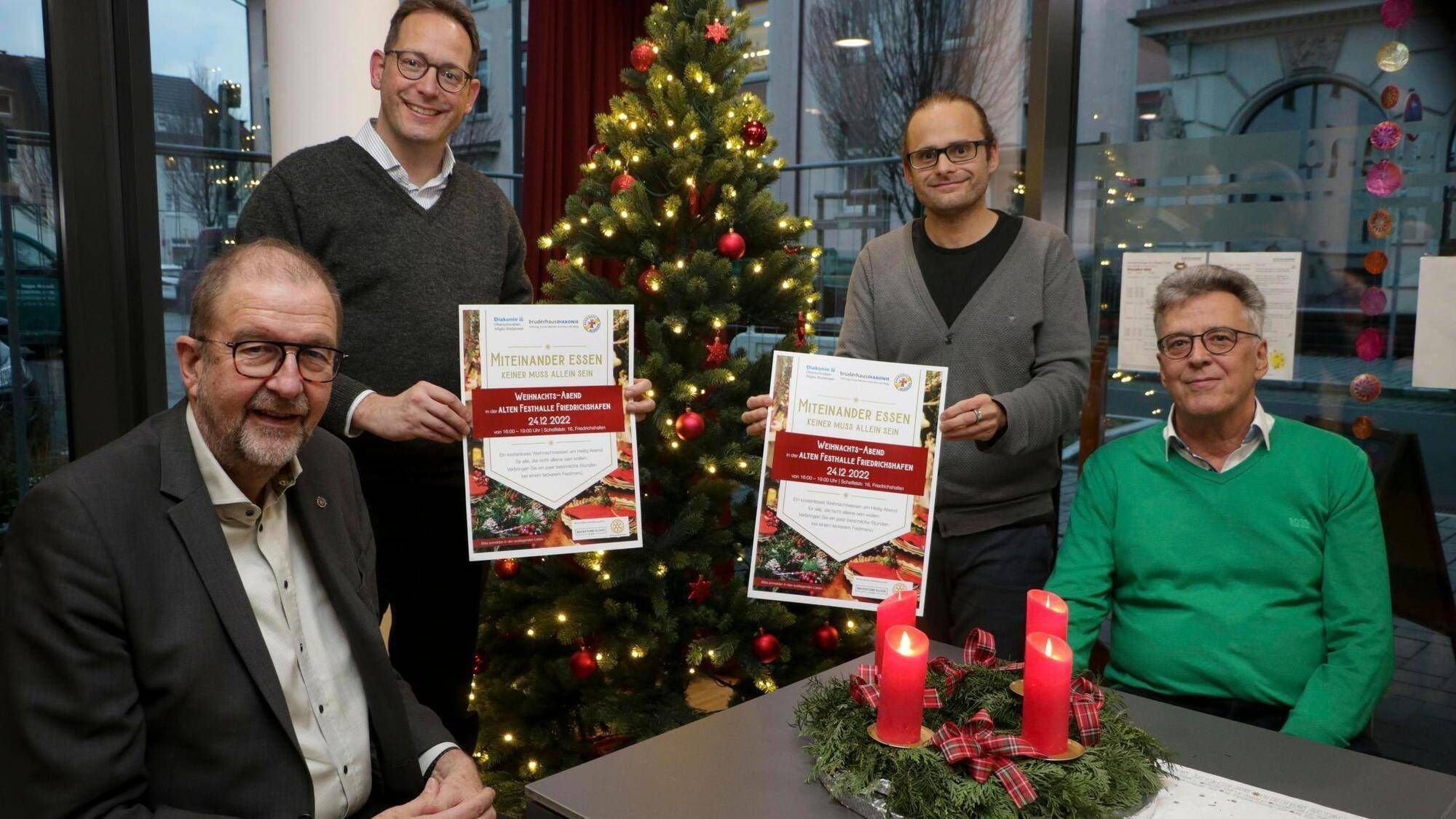 An Heiligabend allein? Bei diesem Weihnachtsessen in Friedrichshafen