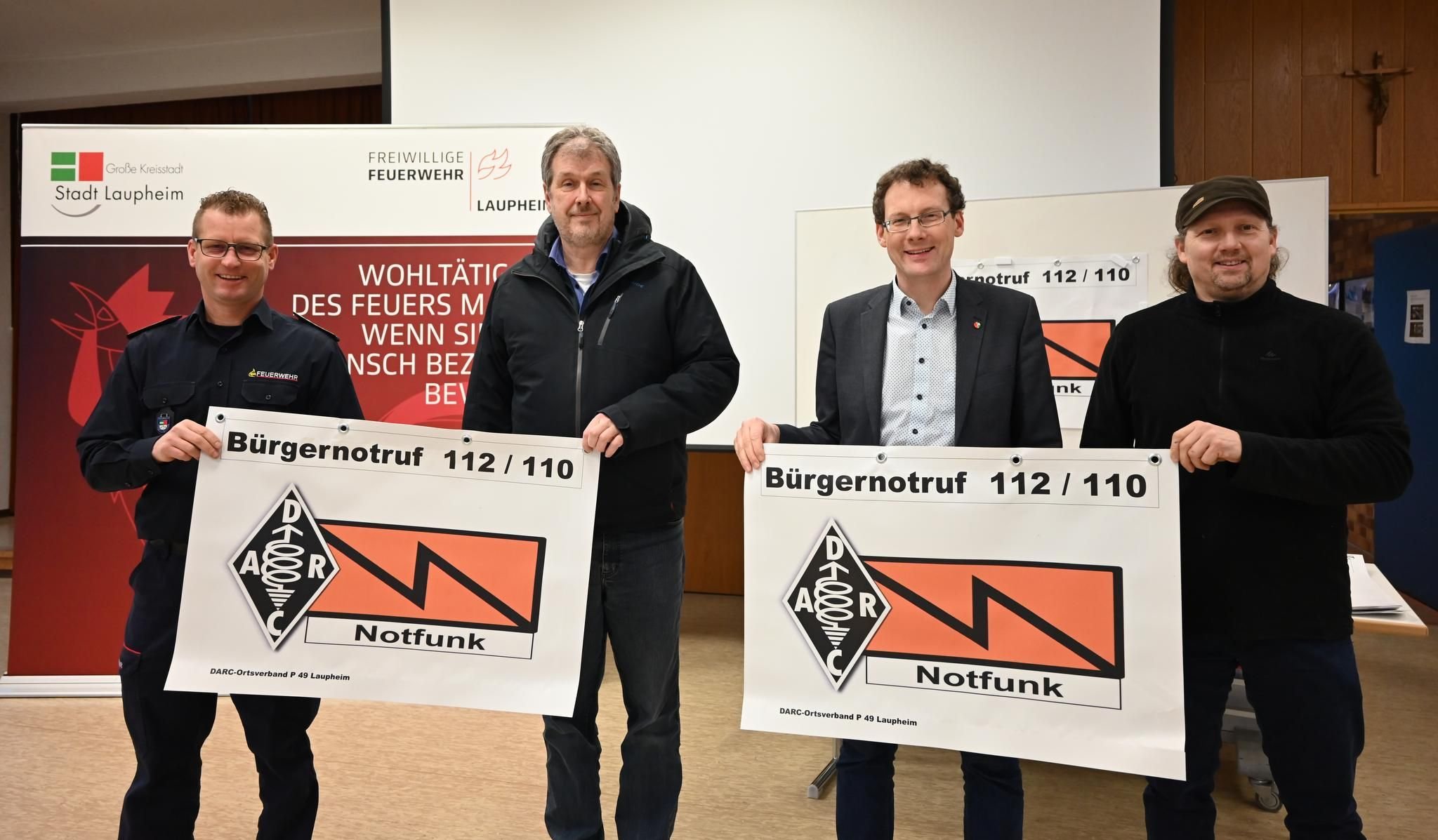 Blackout Laupheim bereitet sich mit Amateurfunkern vor