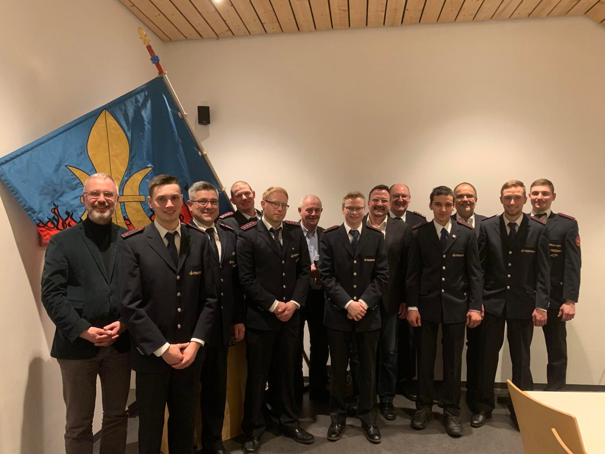 Abteilungsversammlung 2022 im Feuerwehrhaus Eigenzell