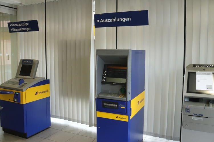 Postbank Kontoauszüge Automat In Der Nähe